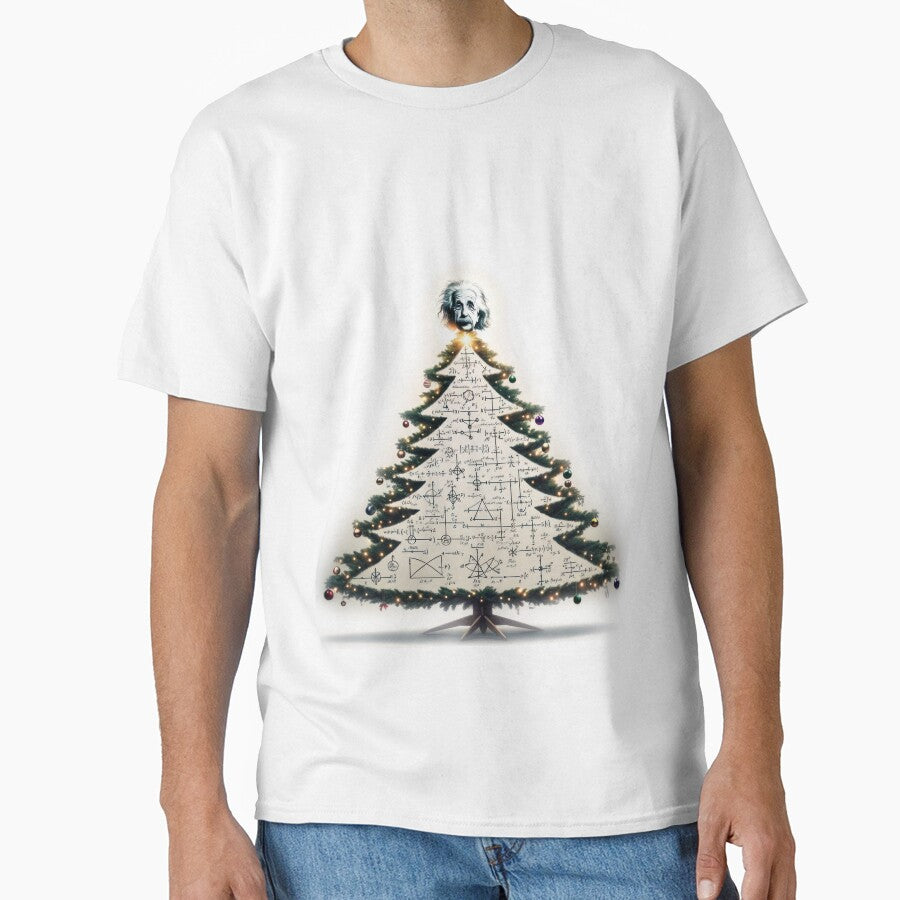 The Relativity of Christmas Cheer - Christmas T-shirt by DumbPet