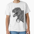 Dino Love by ECMazur Art