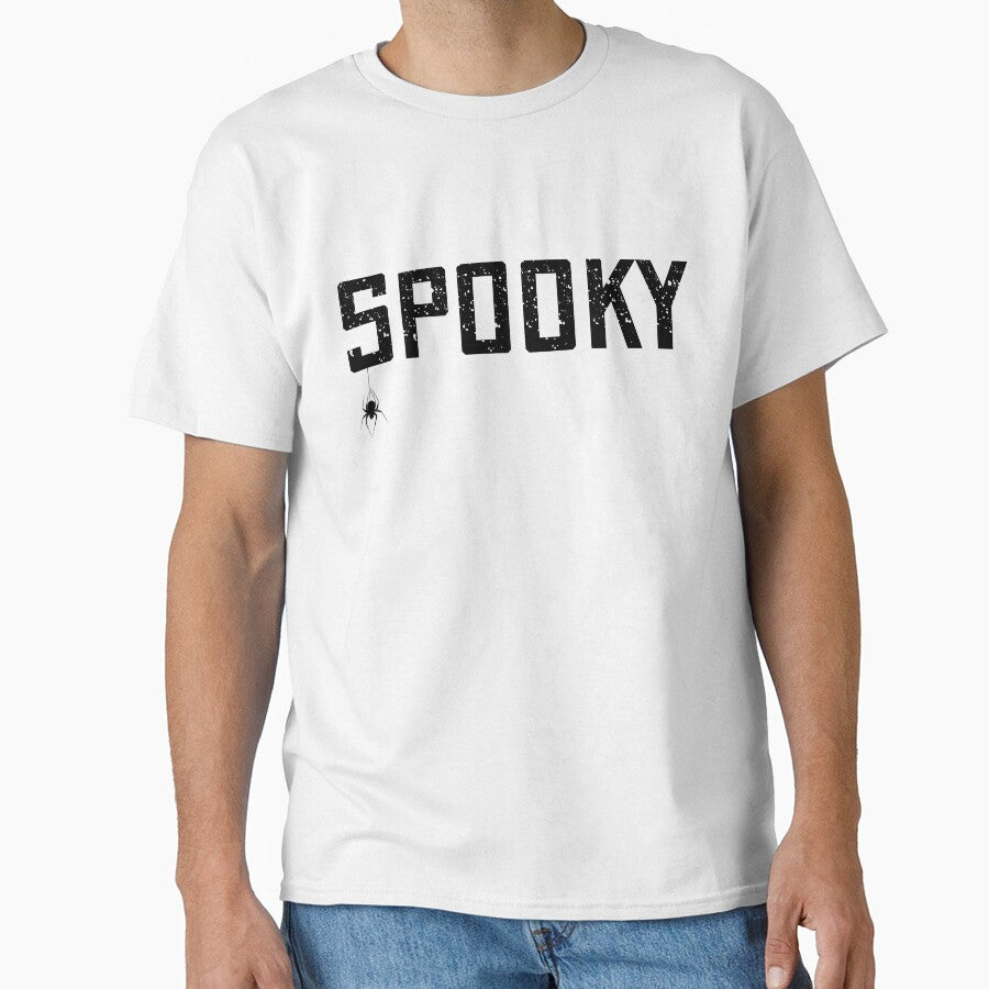 Spooky Halloween Design. Simple with Spider by 2Duckies