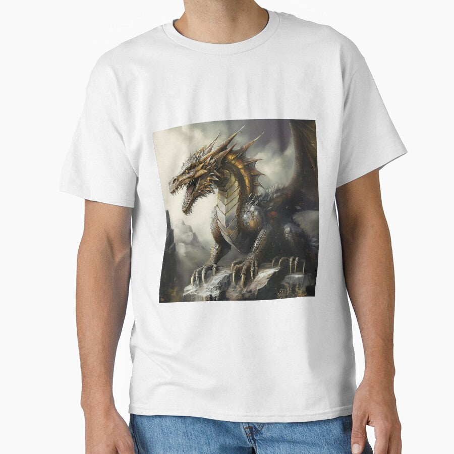 Dragon black and gold by BAR DEC
