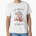Just Married 83 Years Ago - 83rd Anniversary Couple Bunnies Tee, Phone Cases And Other Gifts by MemWear