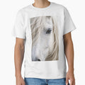 White horse Angel,  Close up by LuluLeb