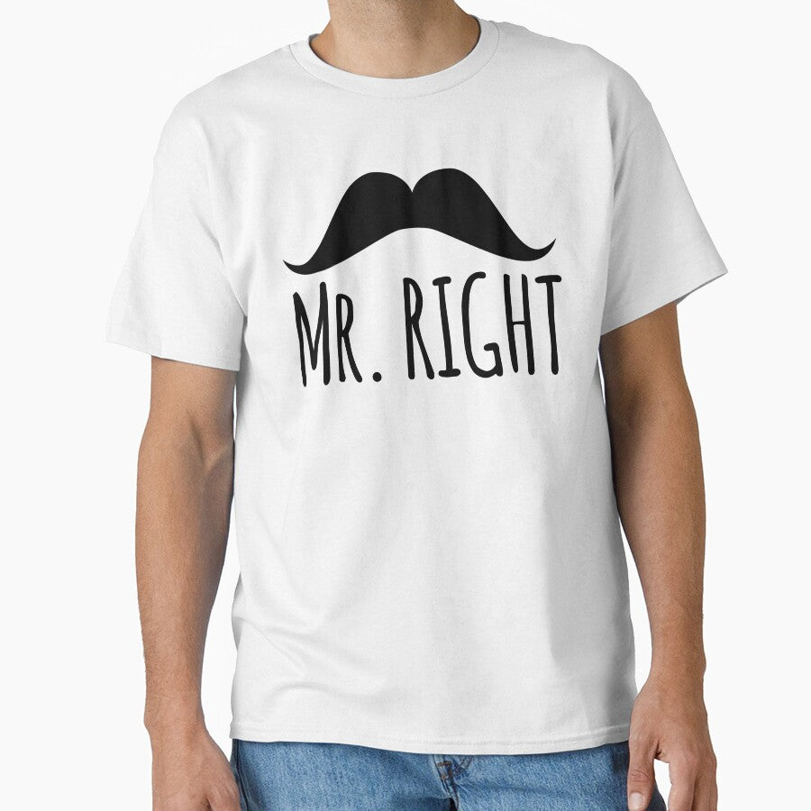 Mr. Right Couple Shirt by kyuzki
