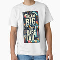 Dream big and dare to fail, typography by maxmaj
