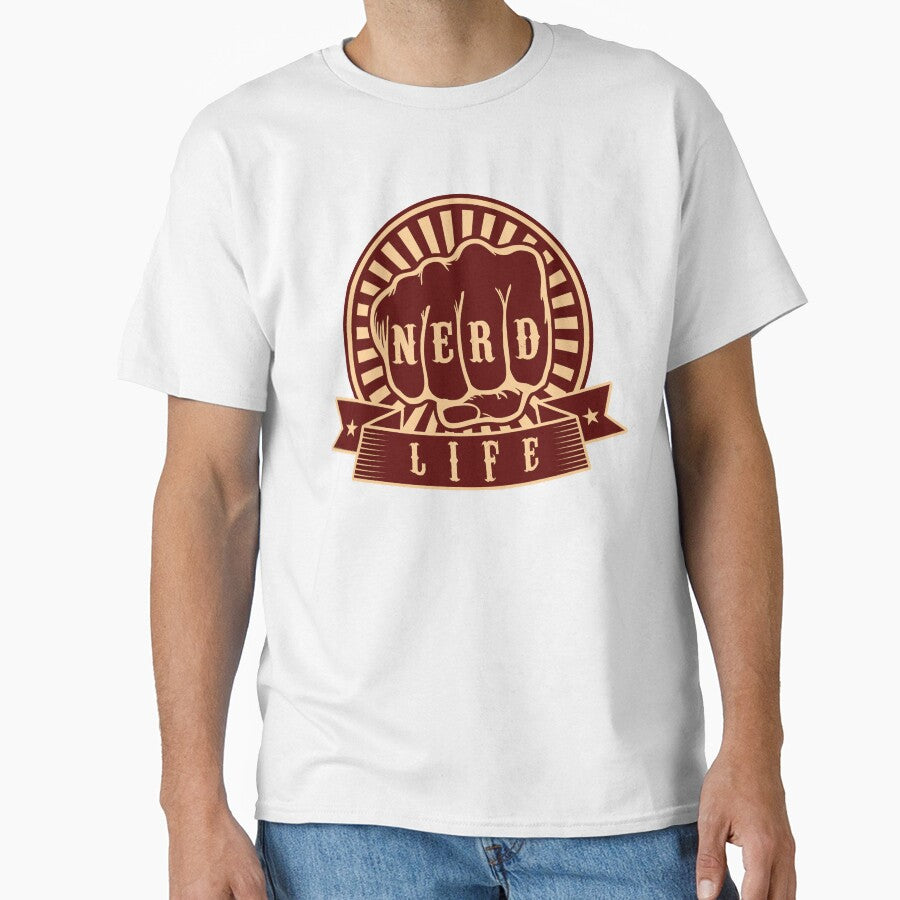 Nerd Life - Fist Punch Vintage by aladdindesigns