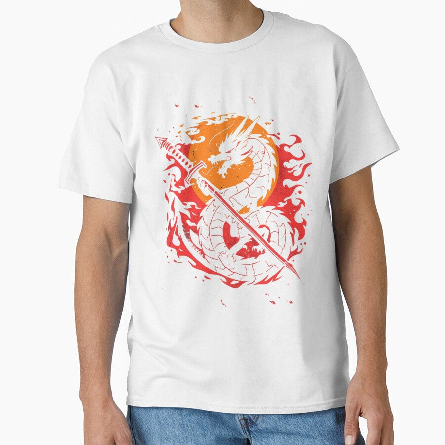 Dragon of the Eternal Flame – Samurai Blade Artwork by Nuve-ra