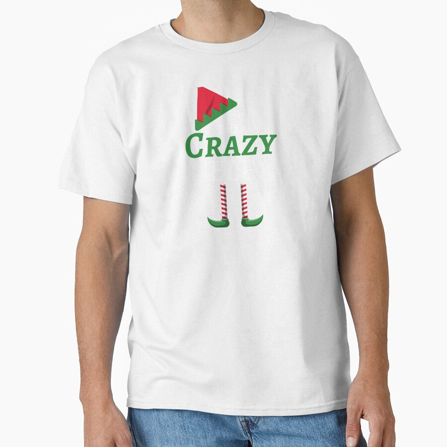 The Crazy Elf matching family Christmas by HolidayTees