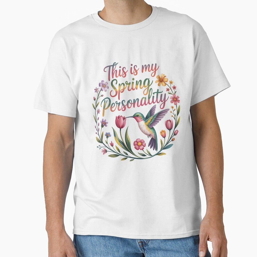 This is My Spring Personality - Spring Aesthetic Scene by Jollys-ArtShop