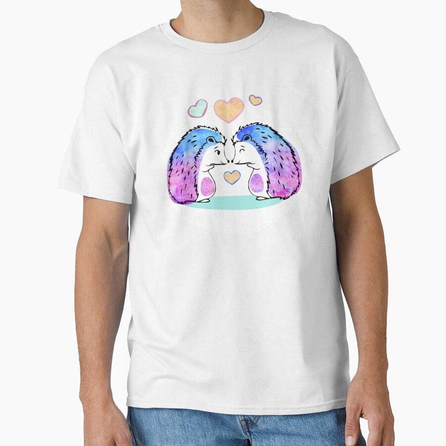 Spring hedgehogs in love by kebello-shop