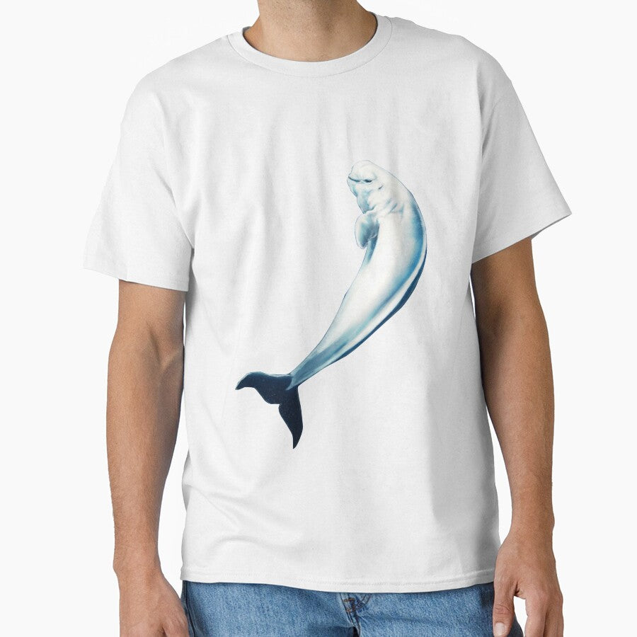 Beluga Whale (Borderless) by alandodrawing