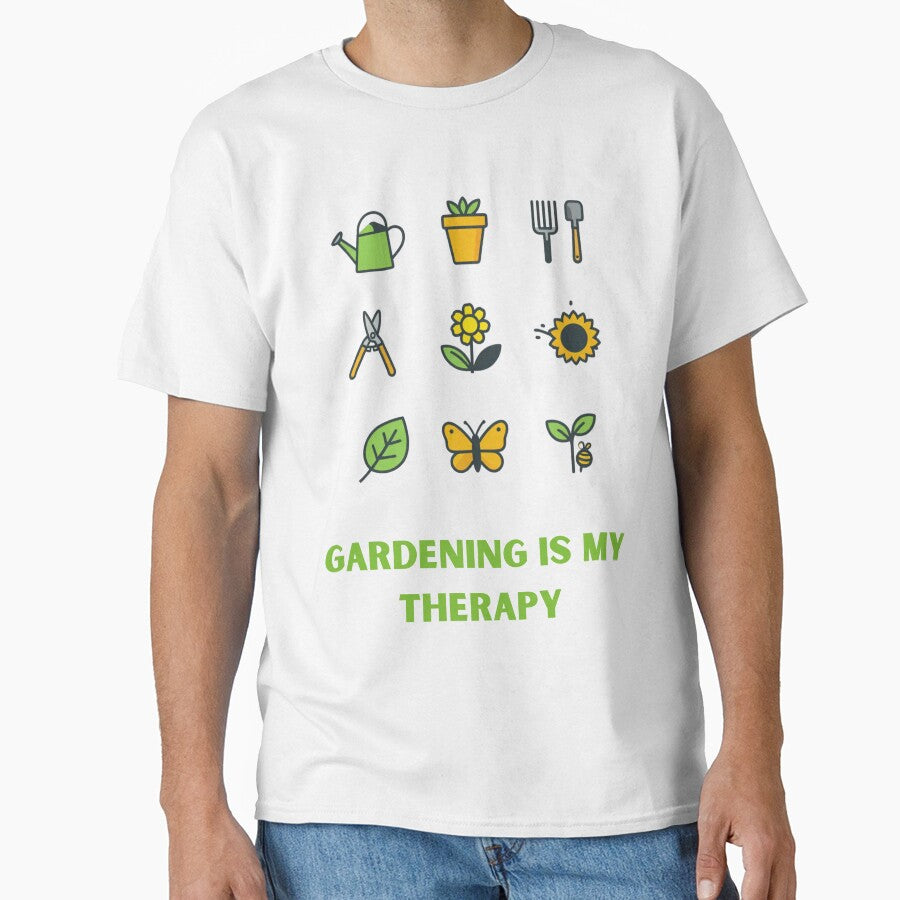 Gardening Is My Therapy  Funny Gardening by AleksandraJac05