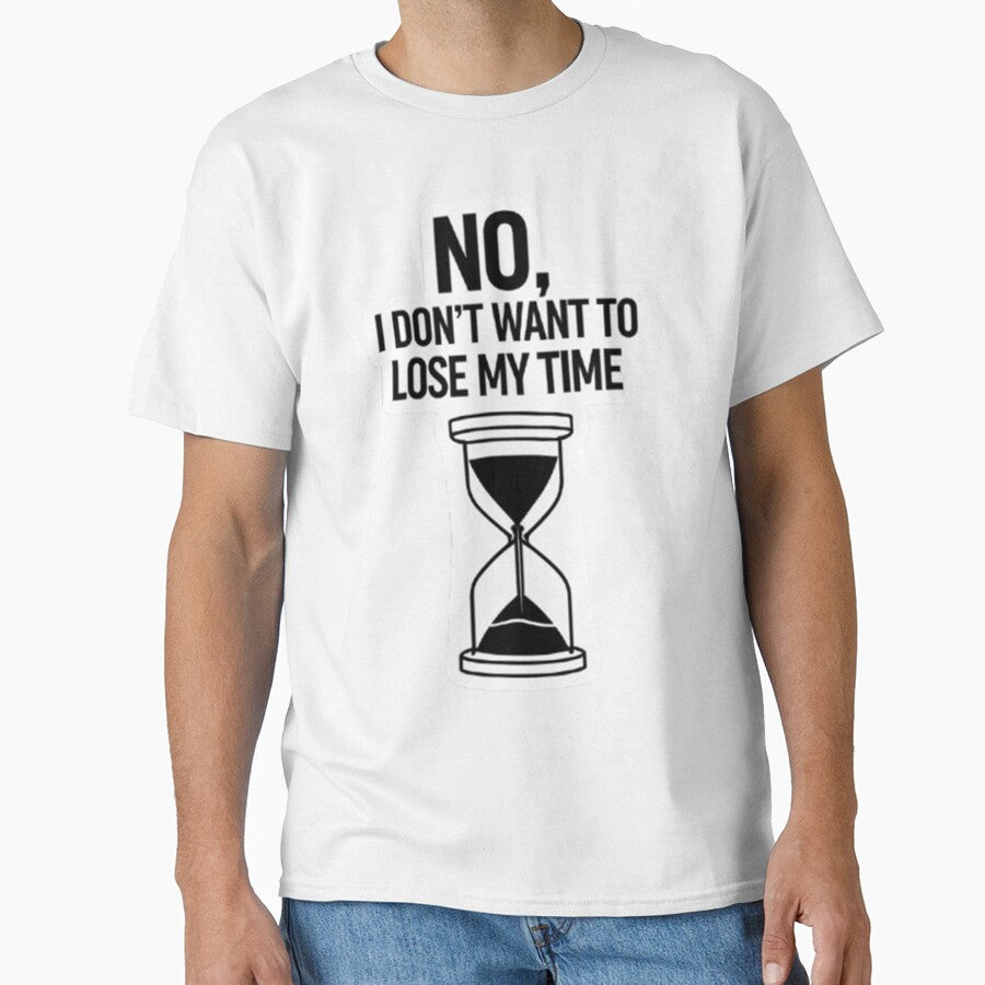 I don't want to lose my time sticker design by Motivated Sensei