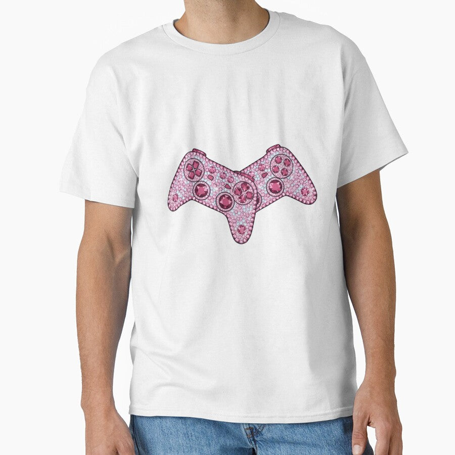 Pink Gaming Controller Valentine Gamer Valentines by KroghDs