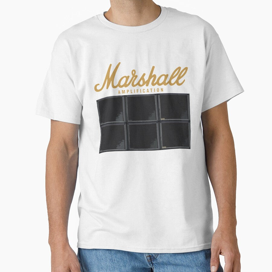 Gold Marshall Amp Stack Gift For Fans, Gift For Men and Women by MaudeTurnerTees