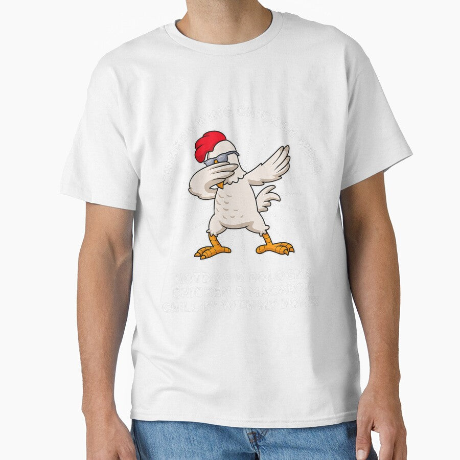 Chicken Wing Chicken Wing Shirt Song Lyric Hot Dog Bologna by definitediffere