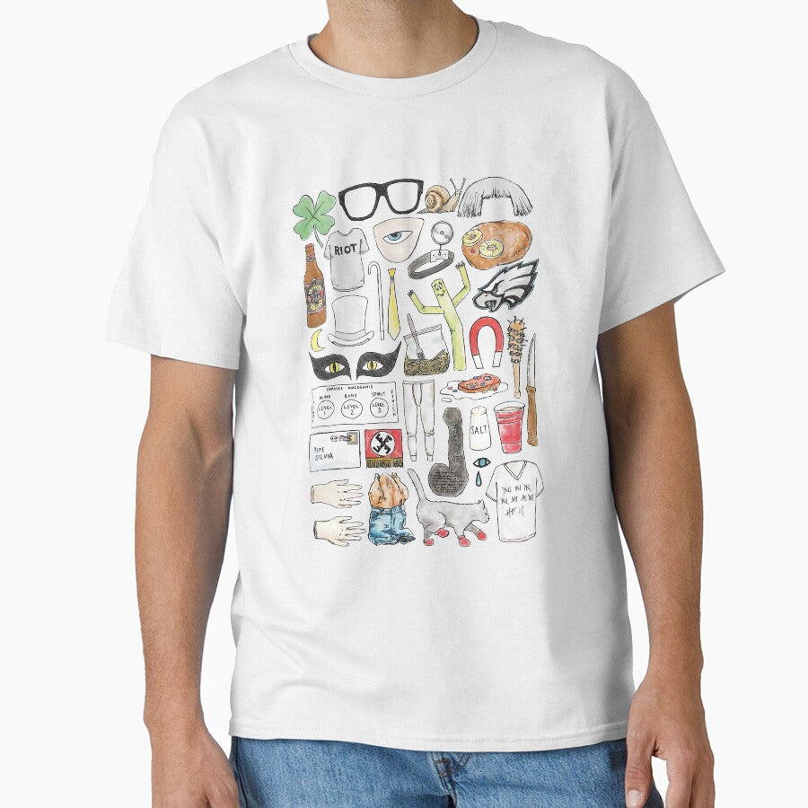 ALWAYS SUNNY iconic times by flatlaydesign
