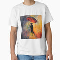 Romantic Man with Umbrella by KookyStudioArt