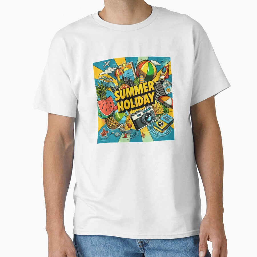 Pop art style summer holiday desighn by Dogandesighn