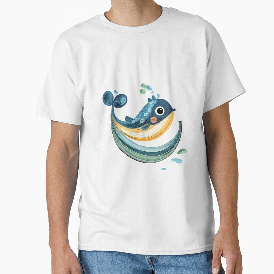 Cute Kawaii Whale by PrintsByFrank