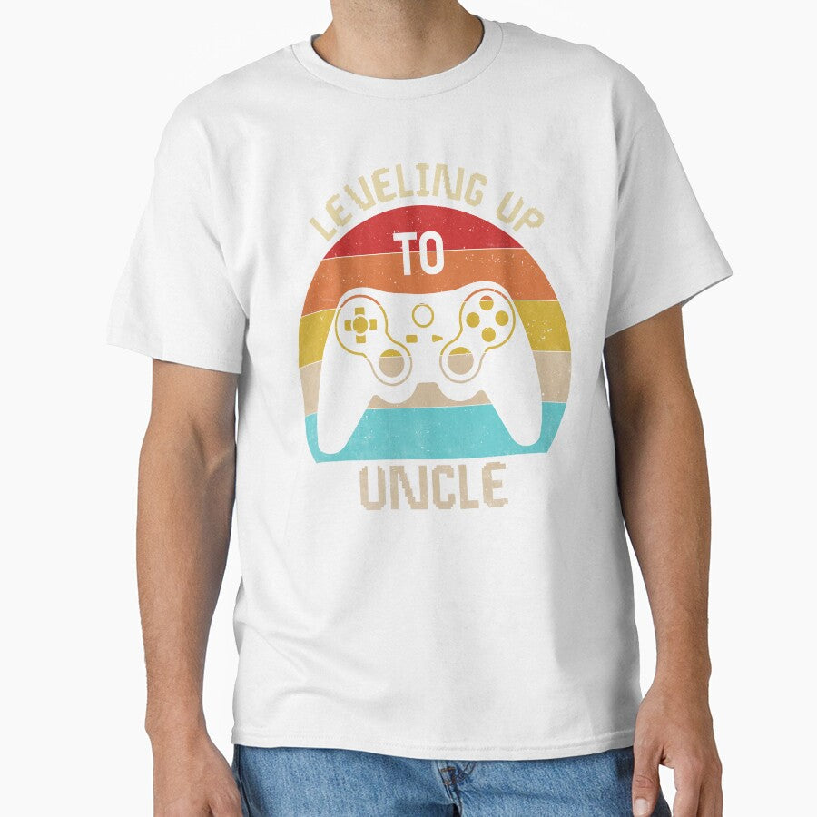 Leveling up to Uncle, video gamer soon to be uncle by Dapper-Art