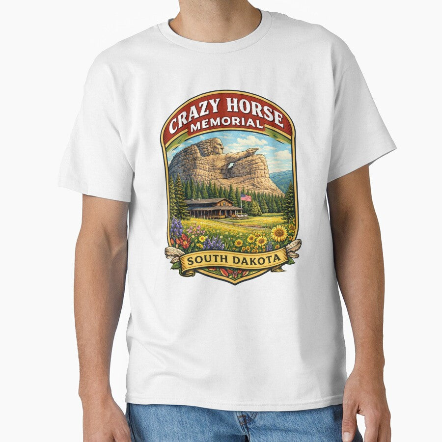 Crazy Horse Memorial - South Dakota by Myra365Art