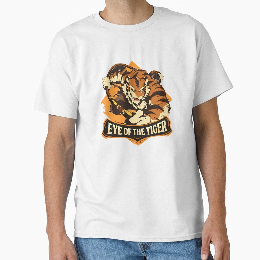Eye of the Tiger – Motivational Tiger Warrior Design by MihajloMiX99