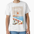 Malta travel poster by Arctic frame studio