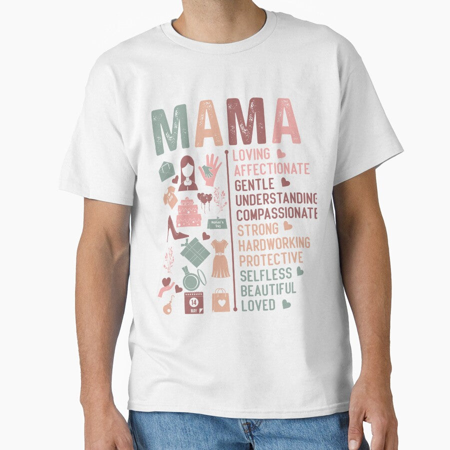 Mama Heart icons, Blessed Mom, Mom Shirt, Mom Life, Mother's Day, Mom, Gift for Mom, Silhouette by smyniartco