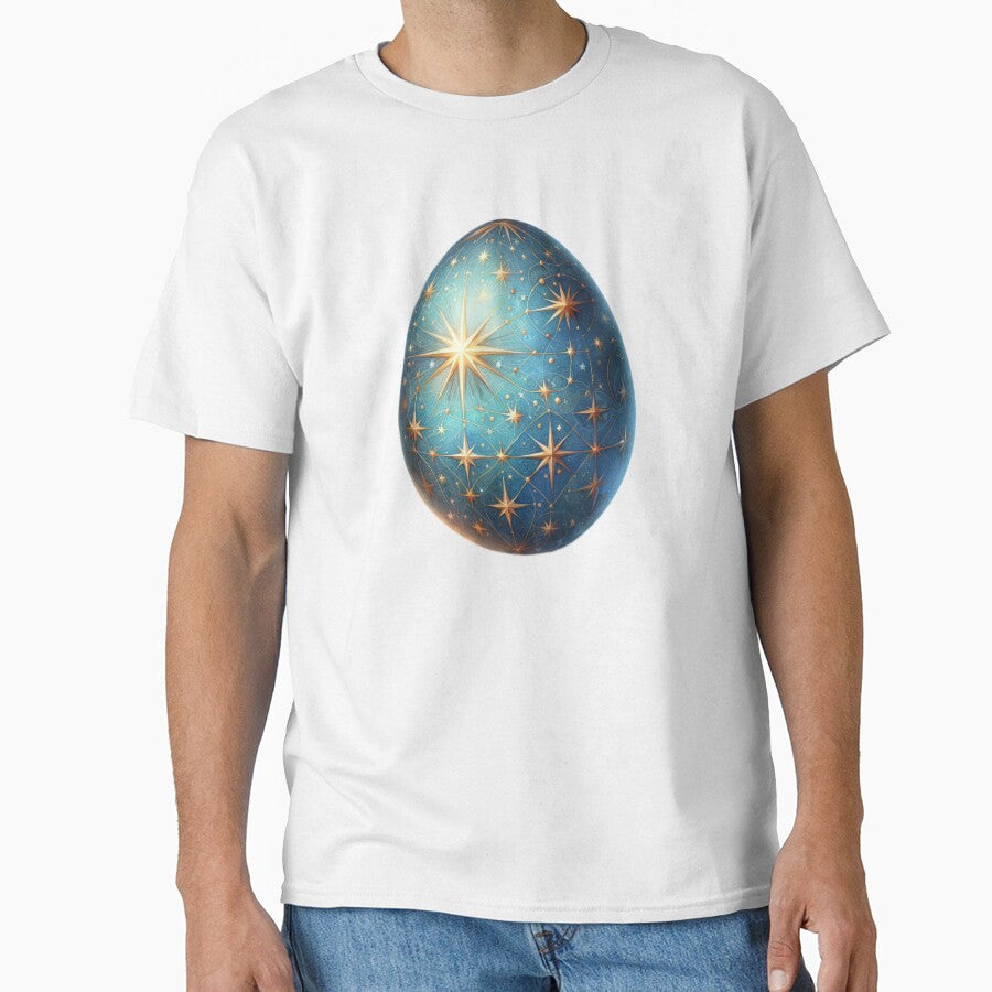easter egg with golden stars decoration Easter Egg by Expressions-Sel