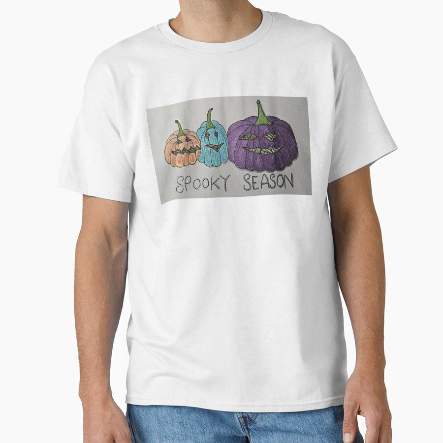 Spooky Season doodle art pumpkins by Fallen Angel Art by FallenAngelArt