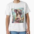 beautiful woman with hat and chicks fantasy easter landscape by Expressions-Sel