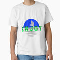 Just Enjoy The Ride. Inspirational Quote Surfer T-Shirt by SuccessfulVibes