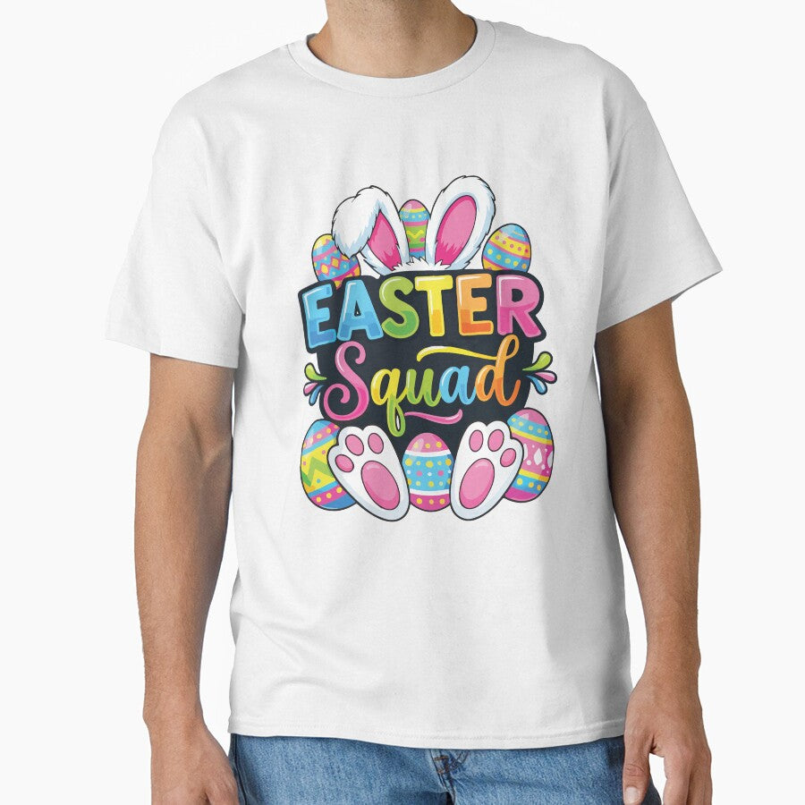 Easter Squad Funny Family Matching Easter Bunny Design by kiralynstration