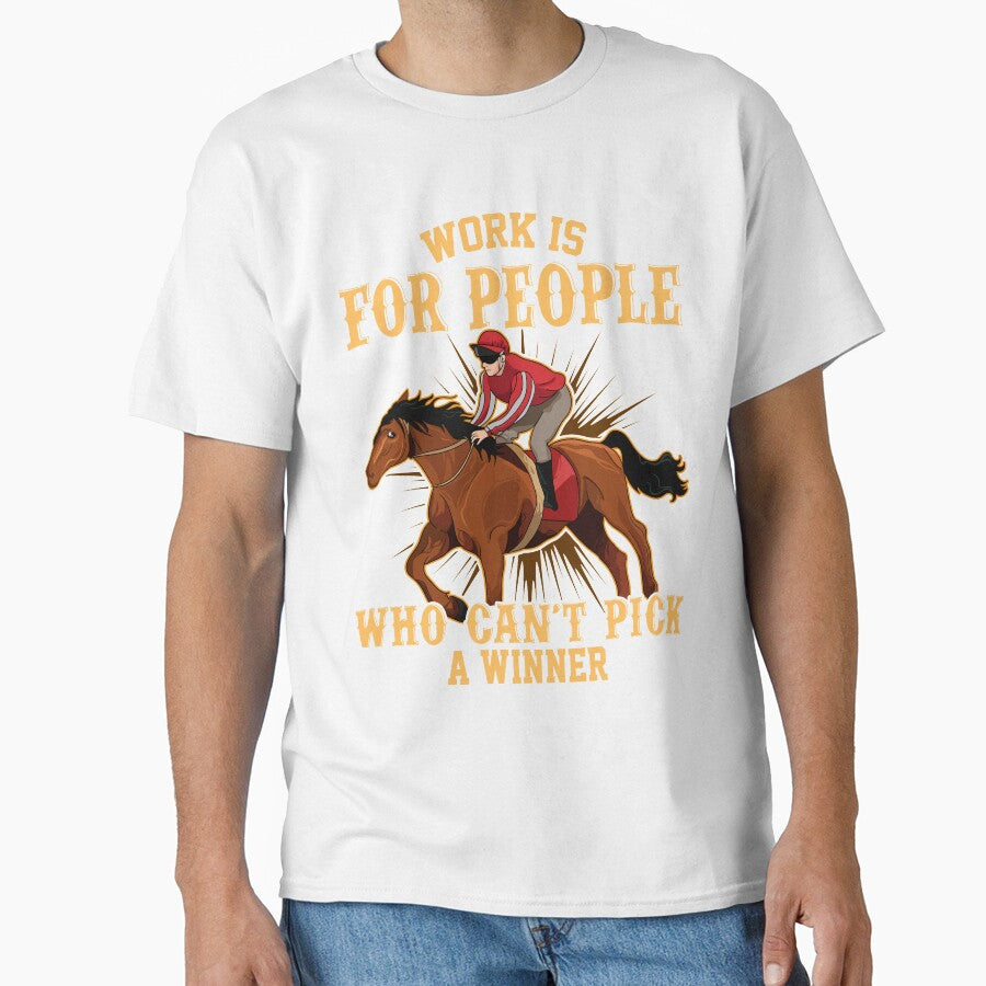Can't Pick A Winner Horse Track Track Betting Loser by fantasticdesign