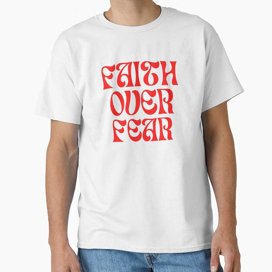 Faith Over Fear Urban Black by oscaraponte