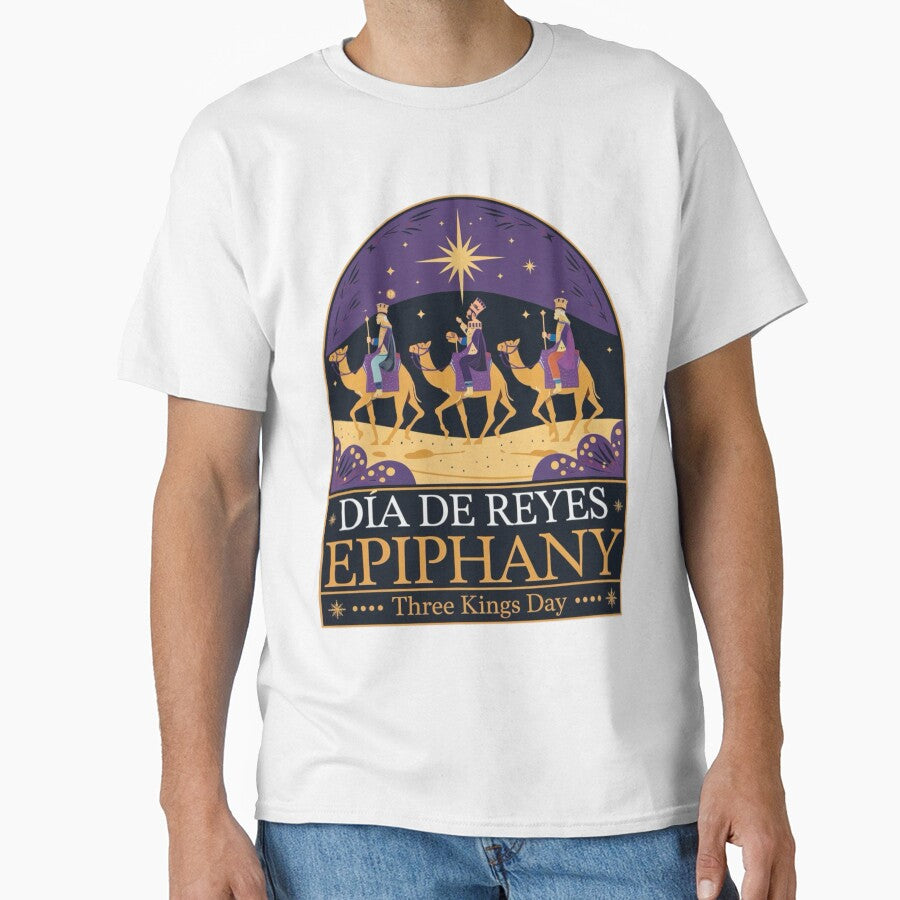 Three Kings Day Celebration Epiphany Festive Design by BunBuntheDog-