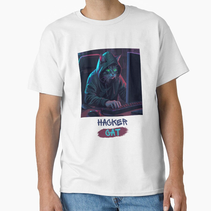 Hacker Cat by tubiela