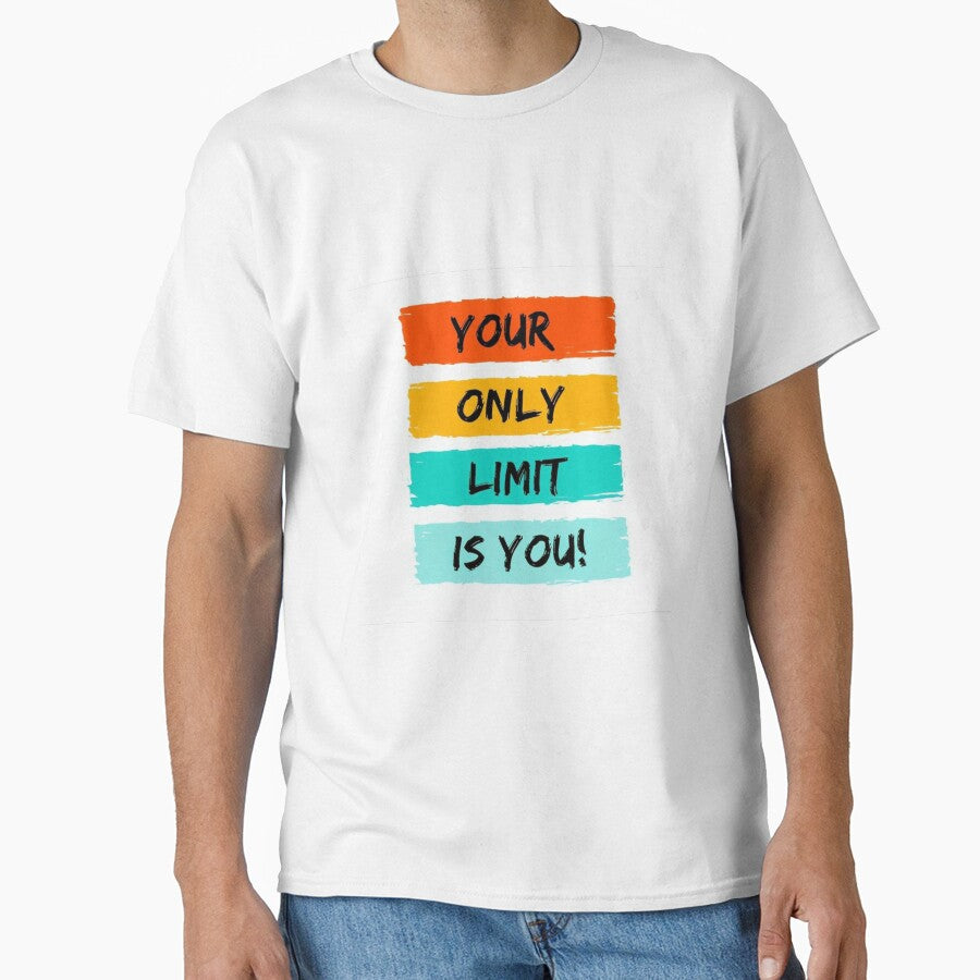 Your only limit is you  - Motivational Art Print for Inspiration by andrew758