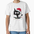black cat christmas shirt , matching It's Fine I'm Fine Everything Is Fine cats christmas shirt by ZAIN JAMAL