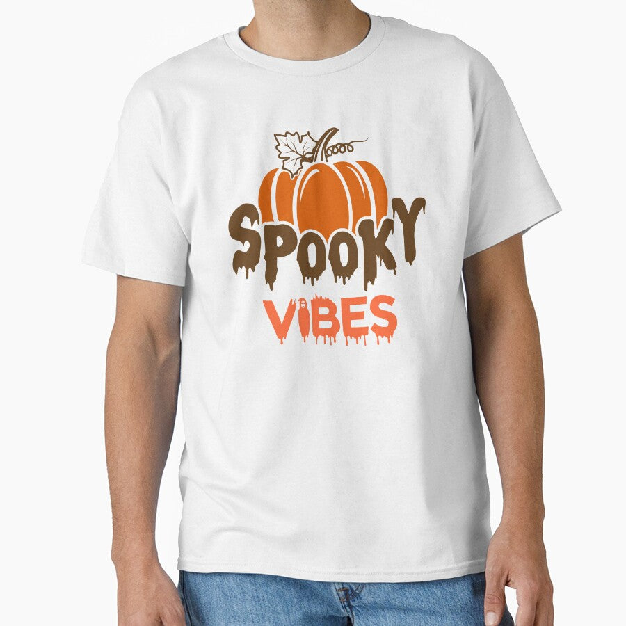 Spooky vibes halloween pumpkin by Eriksonshop