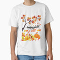 happy fall y'all funny autumn tree with falling leaves harvest pumpkin and squirrels by mydreamcatcher