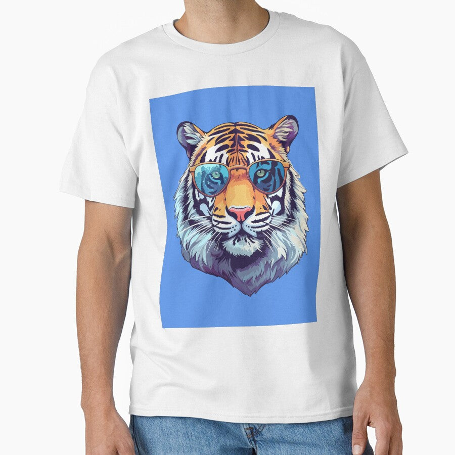 TIGER GRAPHIC FUTURE'S SO BRIGHT TIGER DESIGN by OnlineTshirtMan