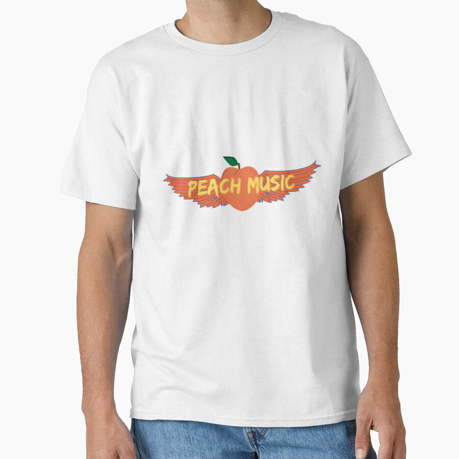The peach music festival orange green winged peach by AKMarkethub