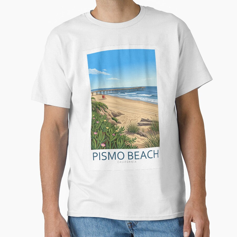 Pismo Beach California - Travel art by Marciolini