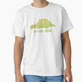 a-roar-able sleeping green dinosaur by winterpumpkin