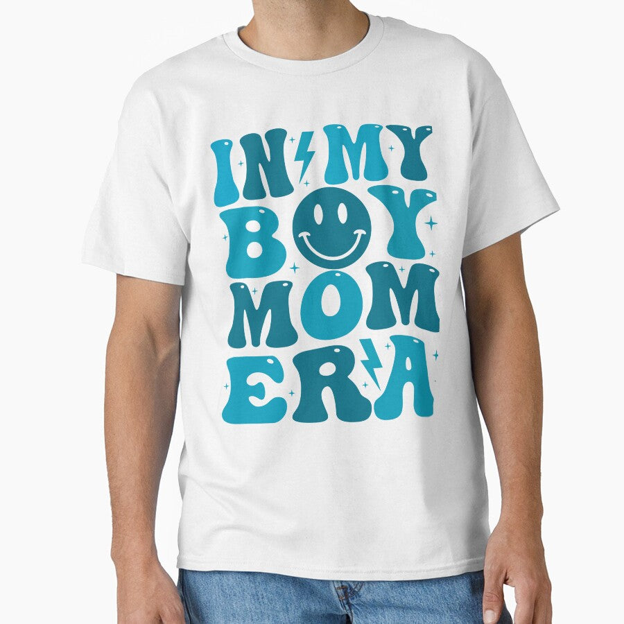 In My Boy Mom Era Groovy Mom Of Boys by xteamdesign