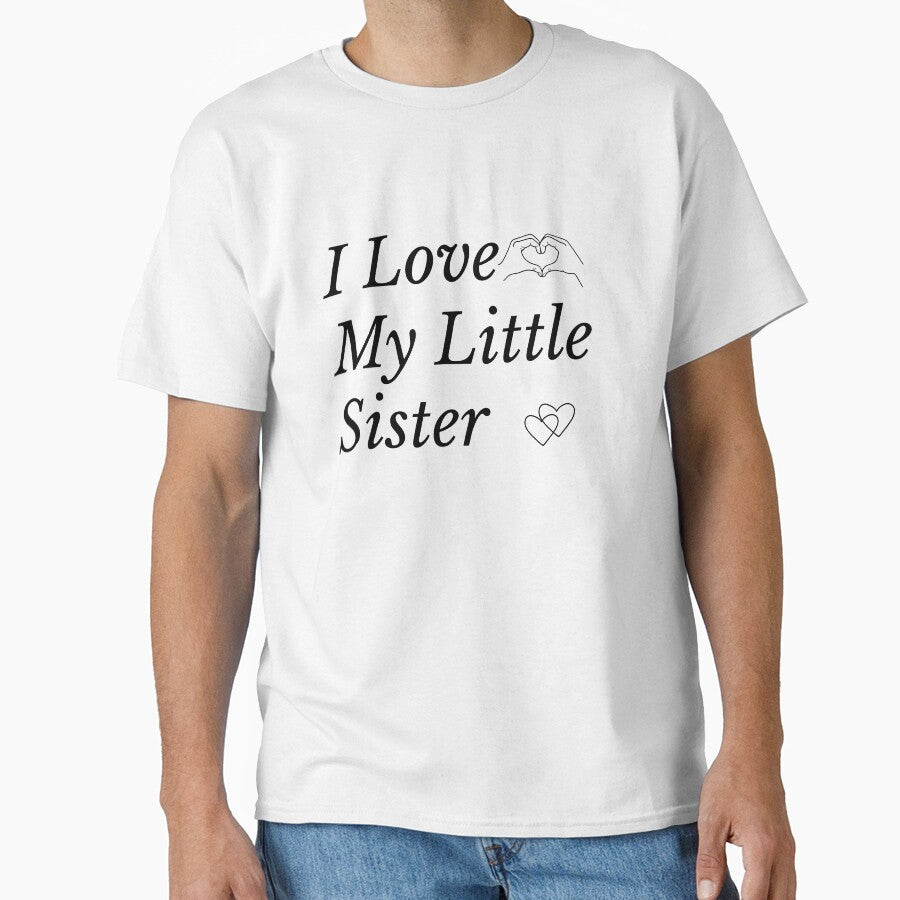 Perfect For The Sister In Your Life,ilove my little sister by Stickers  Designer