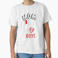 Funny Mom of 2 boys low battery by cutefashion