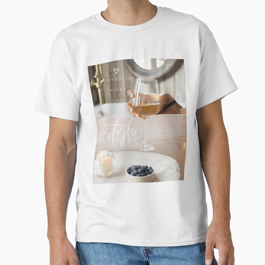 Kindness Never Goes Out of Style - Wine Print by Femme Pastel Collective
