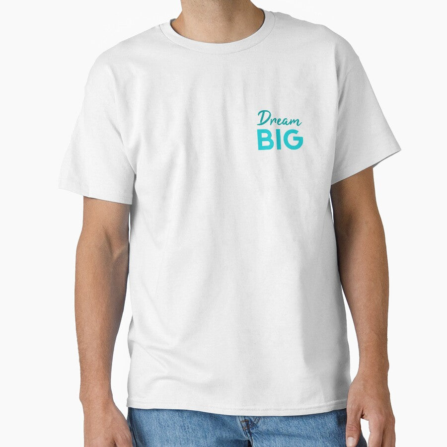 Dream Big (Aqua and Teal) by PopPrints